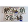 Image 2 : (5) Military Miniatures - (2) German Tank Crew - Sniper team - Tiger Aces (with totes)