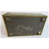 Image 4 : Vintage Tin Lock Box (no key) - Round Tin