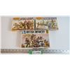 Image 1 : (2) Matchbox 1/76 Scale - (Afrika Korps - American Infantry) -British Infantry 1/76 Scale