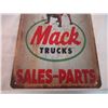 Image 3 : Mack Trucks tin sign
