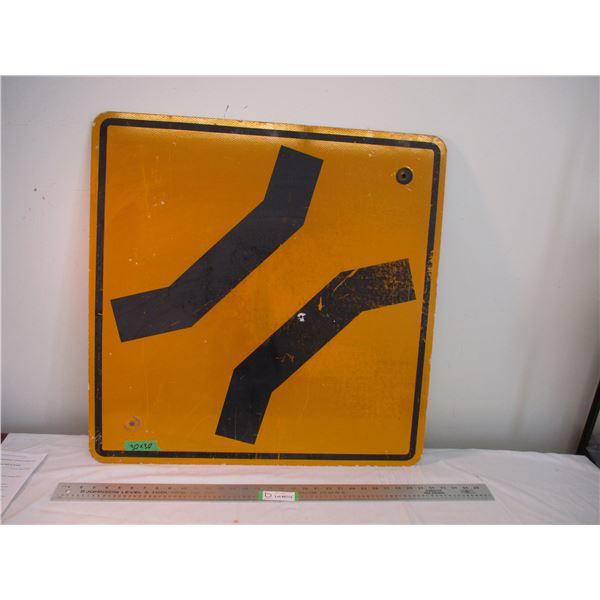 *Aluminum Road Sign - 30 x 30