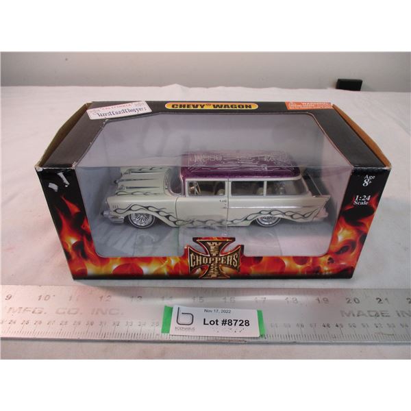 West Coast Choppers 1:24 diecast Chevy Wagon