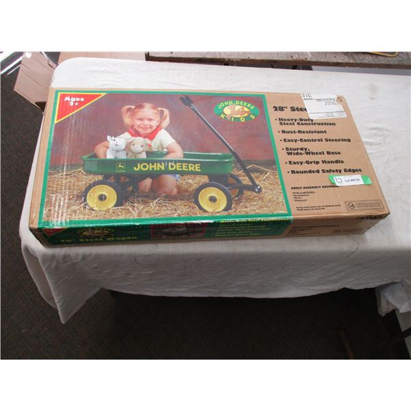 ERTL John Deere 28  steel wagon - NOS (never opened)