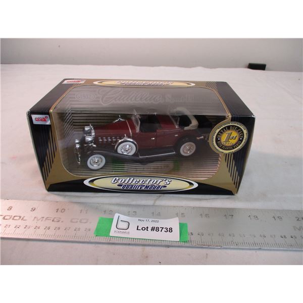 Anson 1:24 diecast 1932 Cadillac Sport Phaeton