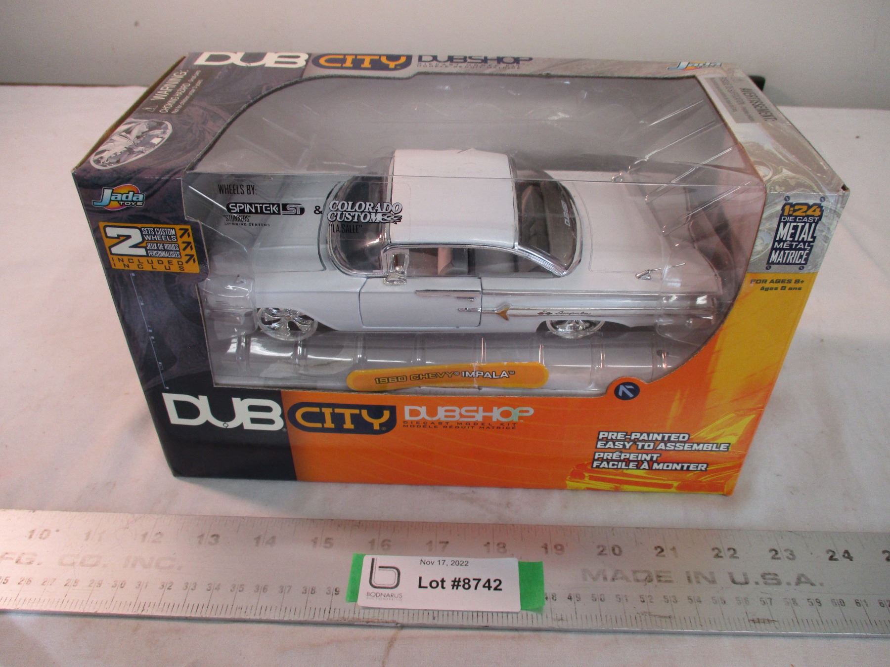 Jada Dub City 1:24 diecast 1960 Chevy Impala - Bodnarus