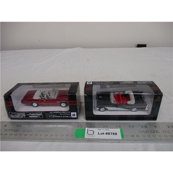 2X THE BID PRICE - New Ray City Cruisers 1:43 diecast