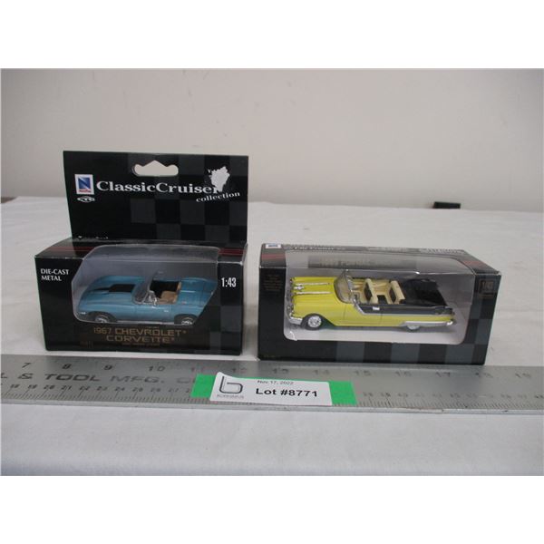 2X THE BID PRICE - New Ray City Cruisers 1:43 diecast