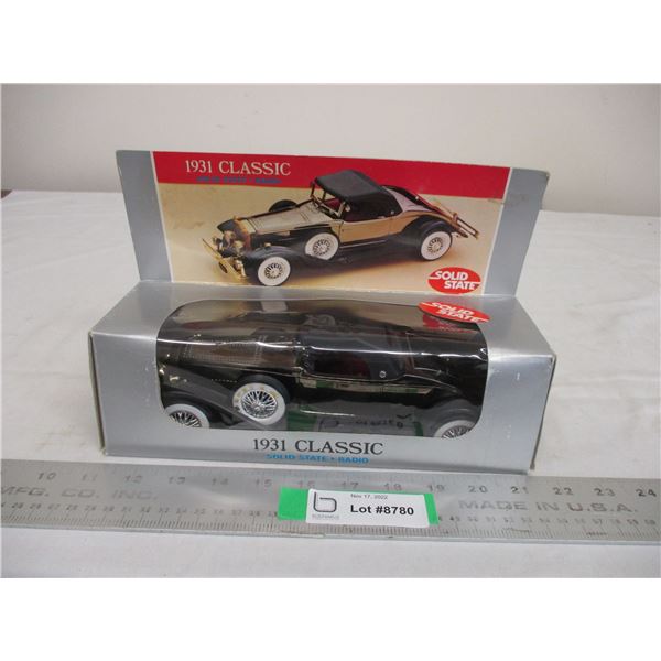 1931 Classic solid state radio - 1:24 diecast