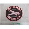 Image 1 : Aero eastern motor oil 11.5" round tin sign