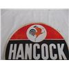 Image 2 : Hancock gasoline 11.5" round tin sign