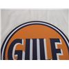 Image 2 : Gulf 12" round tin sign