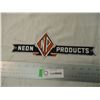 Image 1 : Neon Products enamel sign 11" long