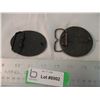 Image 3 : (2) Belt buckles
