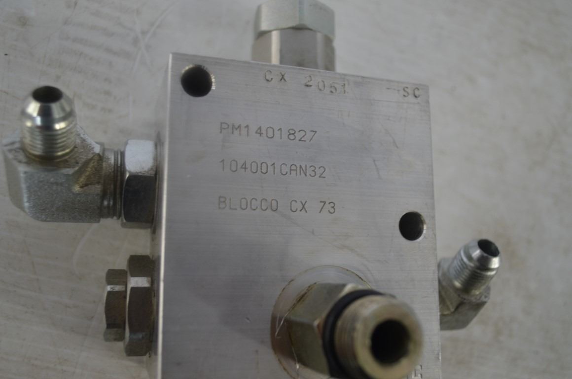 Kubota aluminum hydraulic pressure relief valve block