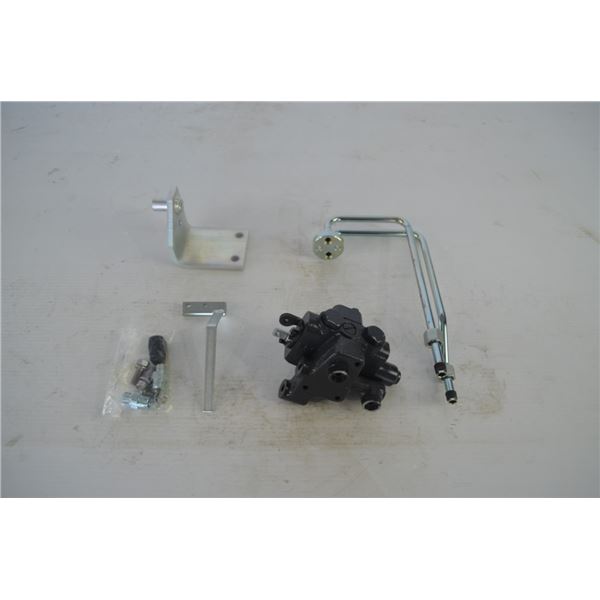 Kubota single spool aux. hydraulic control valve kit. Fits F-series front mowers