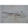 Image 8 : Kubota dual rear hydraulic remote kit, w/ 2 spool valve, lines, levers & fittings. Fits BX series tr