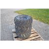 Image 4 : Maf Off Road set of 3 25x10.00-12 tires on 4 bolt steel rims to fit Kubota RTV's