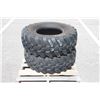 Image 1 : Dunlop Pair of 365/70R18 tires, 95% tread
