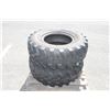 Image 3 : Dunlop Pair of 365/70R18 tires, 95% tread