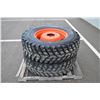 Image 5 : Nokian 2- 340/80R-24 70%, on 8 bolt steel rim, 6" pilot, 8" bolt circle
