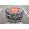 Image 6 : Nokian 2- 340/80R-24 70%, on 8 bolt steel rim, 6" pilot, 8" bolt circle