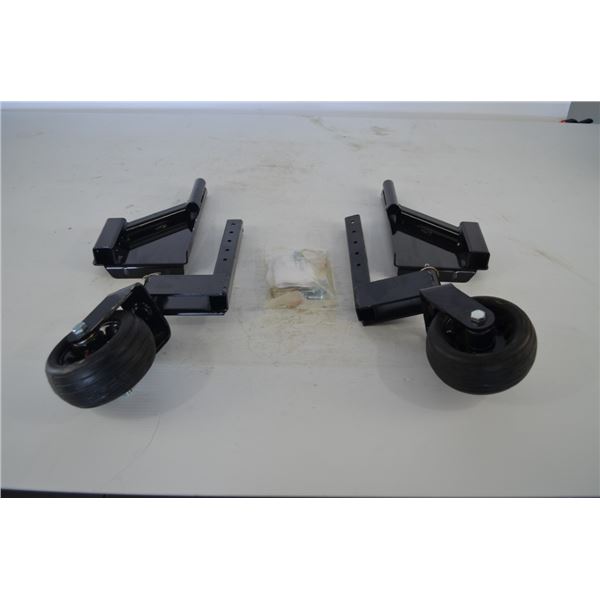 Kubota lawn detaching wheel assembly