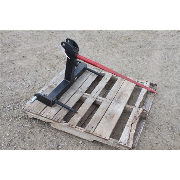 Bearcat 3pth, single prong bale spear