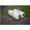 Image 4 : Pair of 300 liter poly tanks