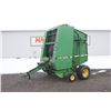 Image 1 : JD 435 round baler, 4 x 6,  twine tie, bale push bar, 31x13.50-15 flotation tires, bale trak monitor