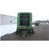 Image 3 : JD 435 round baler, 4 x 6,  twine tie, bale push bar, 31x13.50-15 flotation tires, bale trak monitor