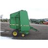 Image 5 : JD 435 round baler, 4 x 6,  twine tie, bale push bar, 31x13.50-15 flotation tires, bale trak monitor