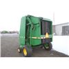 Image 8 : JD 435 round baler, 4 x 6,  twine tie, bale push bar, 31x13.50-15 flotation tires, bale trak monitor