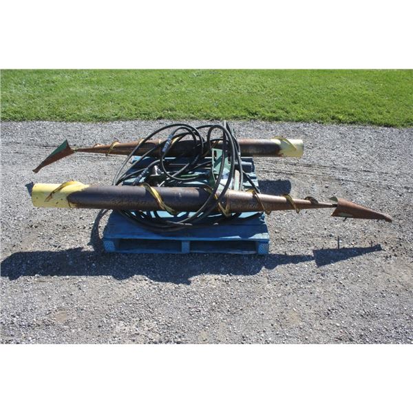 Roll-A-Cone Corn Lifter End Cones, hydraulic drive (to fit JD 600 series corn head)