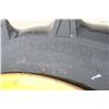 Image 5 : Pair of 430R953 tires and 12 bolt rims, 16 7/8 bolt circle, 14 5/8 pilot