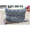 Image 2 : Pair of 525R1257 tires and rims