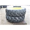 Image 3 : Pair of 525R1257 tires and rims
