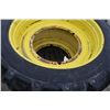 Image 4 : Pair of 525R1257 tires and rims