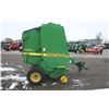 Image 5 : JD 457, Silage Special, 4 x 5, MegaWide pickup with gauge wheels, 31x13.50-15 flotation tires, bale