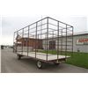 Image 5 : Unknown 20' x 9' thrower wagon with Martin under carriage