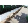 Image 13 : JD 922 22' flex head, Bisch adaptor to fit CIH combine, adaptor can be removed to fit JD combine