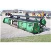 Image 6 : JD 922 22' flex head, Bisch adaptor to fit CIH combine, adaptor can be removed to fit JD combine