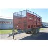 Image 2 : Horst Line NX 220 20 ton tandem Hydraulic dump forage wagon