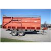 Image 5 : Horst Line NX 220 20 ton tandem Hydraulic dump forage wagon