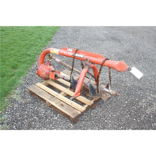 Rhino 3pth post hole auger, SPHD