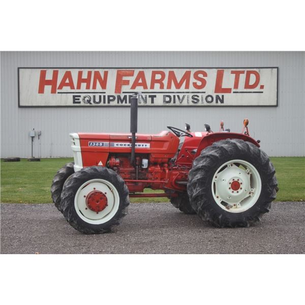 Cockshutt 1365 4wd tractor, 16.9x30, 1 remote, 4252 hours, one owner