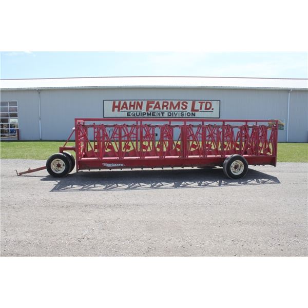 JBM self locking feeder wagon, on transport