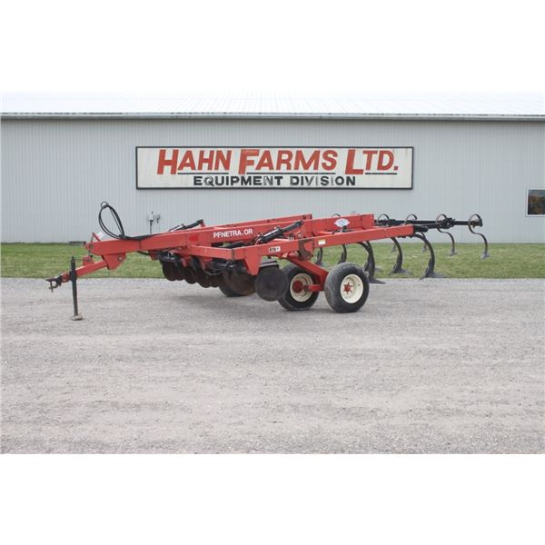 Unverferth Penetrator 9 shank soil saver, walking tandem, rear levelling bar