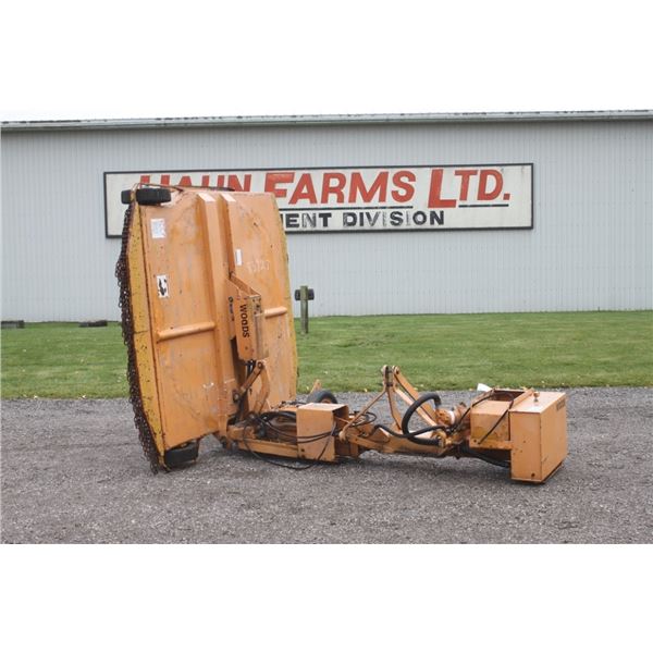Woods HS106 3pth, hydraulic drive, hydraulic lift ditch bank mower