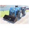 Image 2 : New Holland 5635 4wd tractor, rops, shuttle, 3 remotes, 16.9x30, 595 Allied loader, 4179 hours