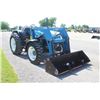 Image 4 : New Holland 5635 4wd tractor, rops, shuttle, 3 remotes, 16.9x30, 595 Allied loader, 4179 hours